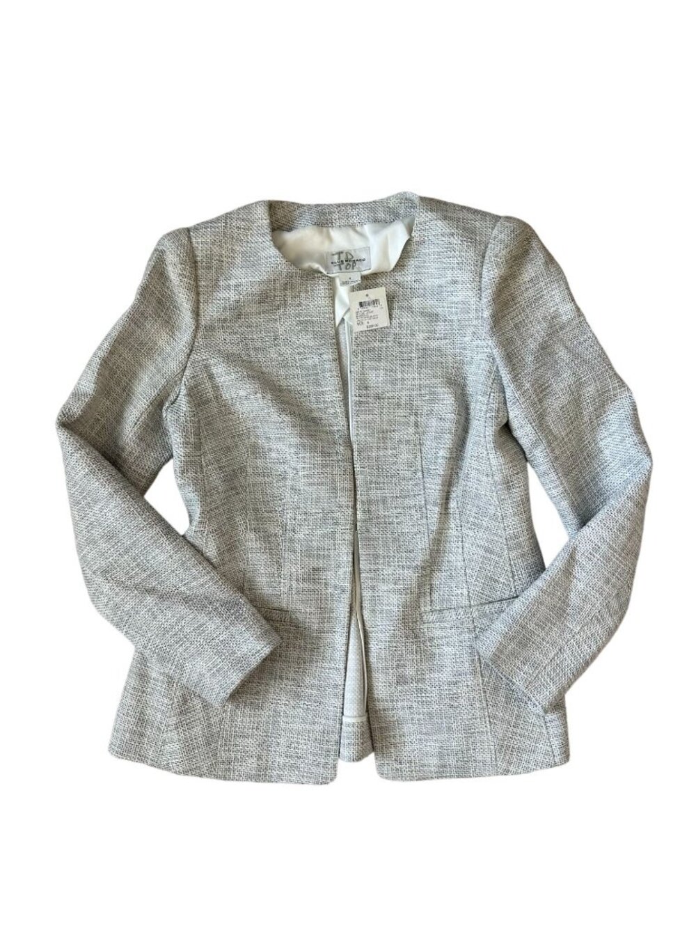CLUB MONACO Womens Fadora Boucle Jacket Size 6 NEW